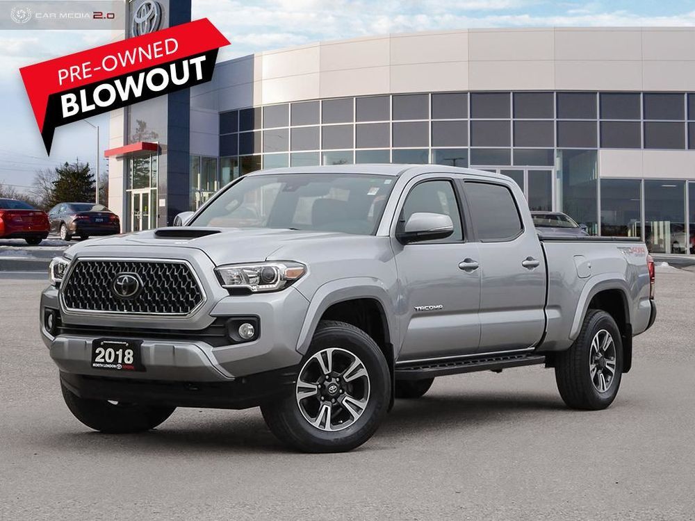 2018 Toyota Tacoma SR5 LEATHER, HARD TONNEAU COVER / SIDE STEPS