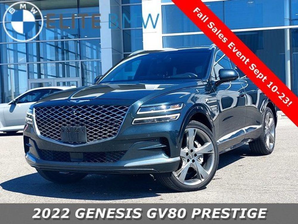 2022 Genesis GV80 3.5T Prestige